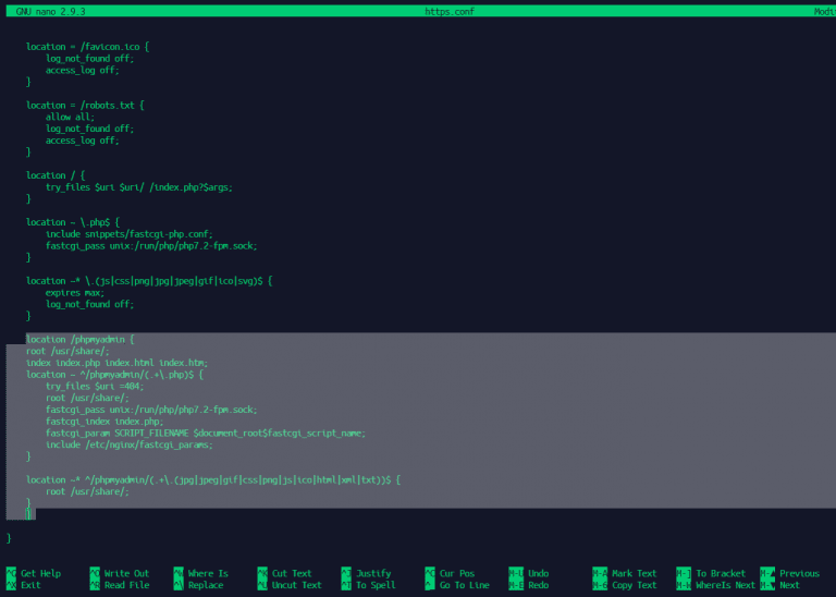 install phpmyadmin ubuntu 18.04 nginx